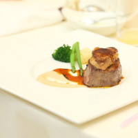 アップグレードしたフォアグラとフィレ肉ーっ♡