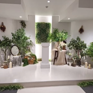 挙式会場はシンプルで落ち着くデザインです|742649さんのDream-Wall 小山（ドリームウォール）の写真(2402160)