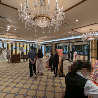 披露宴会場（鶴亀、衣装展示会場として使用）