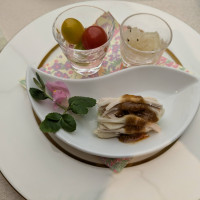 中華料理「鳳珠」のコース料理（オードブル三種）