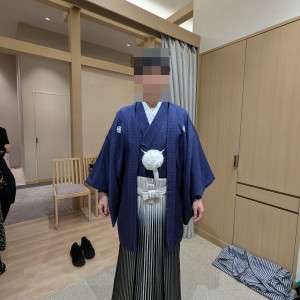 雅叙園 衣装室の紋付袴|742661さんのホテル雅叙園東京の写真(2545927)