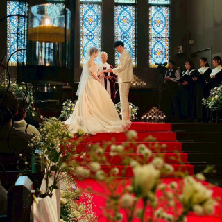 バージンロードが長いです