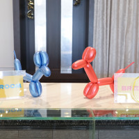 バルーンを持ち込みして飾りました