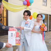 おかしまきは当たりつきにしたので、景品を渡しました