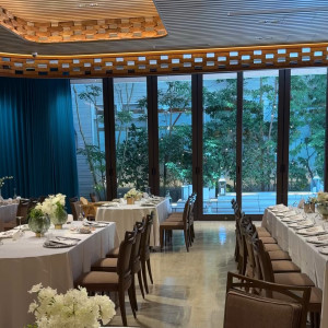 緑豊かなガーデンが見える|742740さんのBLEU GRACE OSAKA(ブルーグレース大阪)●BRASSグループの写真(2555817)