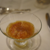 海老のジュレと人参のムース