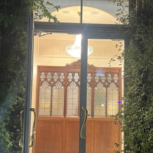 会場の入口|742756さんのアニバーサリーアン 恵比寿の写真(2574961)