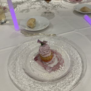 セミフレッドのシュークリーム仕立て|742756さんのアニバーサリーアン 恵比寿の写真(2574998)