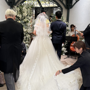 チャペル奥への目線|742756さんのアニバーサリーアン 恵比寿の写真(2574989)