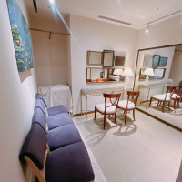 親族の着替え場所もかわいいです