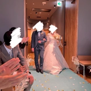 挙式再入場