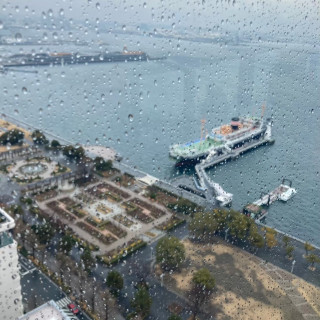 チャペルからの景色（雨天）