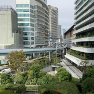 会場からの景色