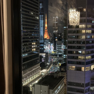 夜の東京タワー