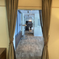 披露宴会場の入り口