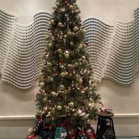 ロビーのクリスマスツリー