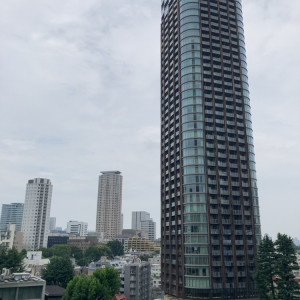 テラスからの景色|742783さんのフィリップ・ミル 東京（ひらまつウエディング）の写真(2480670)