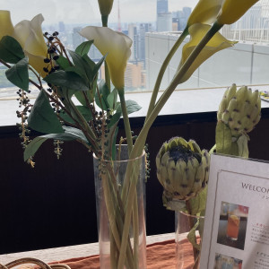 装花|742783さんのRESTAURANT LUKE with SKY LOUNGE（レストランルーク スカイラウンジ）の写真(2455292)