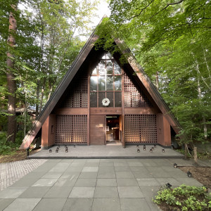 軽井沢高原教会|742783さんの星野リゾート 軽井沢ホテルブレストンコートの写真(2509679)