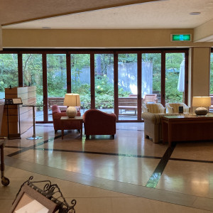 ロビー|742783さんの星野リゾート 軽井沢ホテルブレストンコートの写真(2509685)