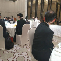披露宴会場の様子