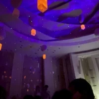 プラネタリウムとランタンの演出