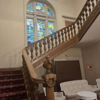 ロングベールの映える階段