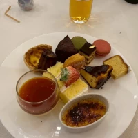 スイーツビュッフェのメニュー