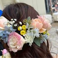 新婦の花飾り(オプション)