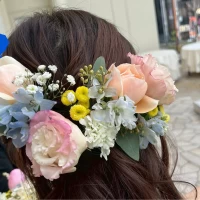 新婦の花飾り(オプション)