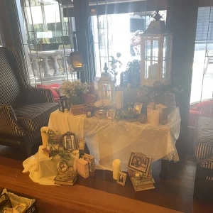 ウェルカムスペースの小物は貸出もあるみたいです|743118さんの百花籠（ひゃっかろう）- Neo Japanesque Wedding -の写真(2406299)