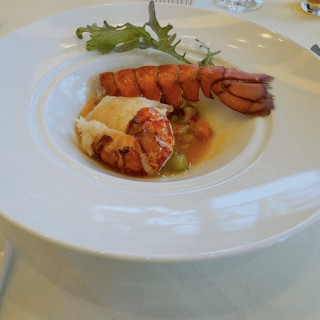 伊勢エビ料理です。ランクアップしました。