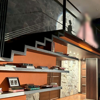 階段入場をしました。