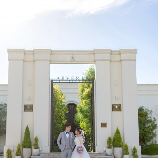 会場の入り口です。