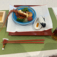 伊勢海老とウニのソースです