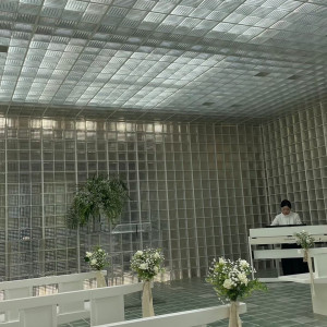 洗練されたシンプルなチャペルです|743223さんの旧桜宮公会堂の写真(2429004)