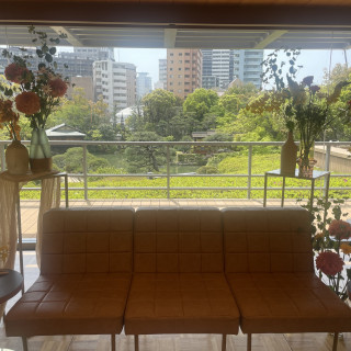 披露宴会場から見た外の景色