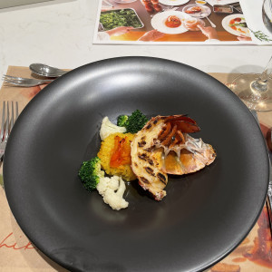 試食のお魚料理|743261さんのガーデンヒルズ迎賓館（松本）/テイクアンドギヴ・ニーズウェディングの写真(2406821)