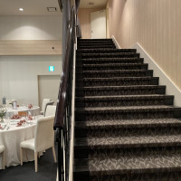 披露宴会場の入場　階段
