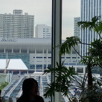 Kアリーナが見えます。