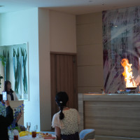 フランベパフォーマンス