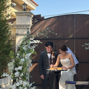 結婚証明書|743386さんのアイネスヴィラノッツェ宝ヶ池（クラウディアホールディングスグループ）の写真(2407510)