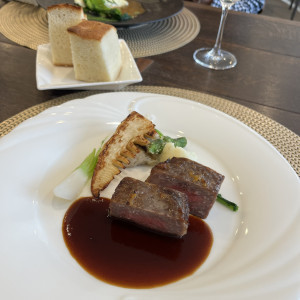 お肉料理です|743422さんの表参道TERRACE/テイクアンドギヴ・ニーズウェディングの写真(2408207)