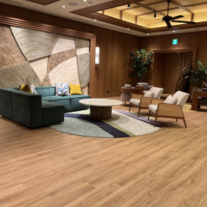 披露宴会場のソファーの空間|743477さんのザ マークグランドホテル（THE MARK GRAND HOTEL）の写真(2410803)