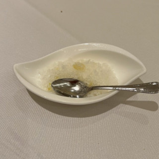 コース料理のお口直し