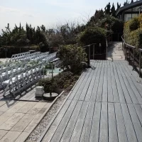 ウッドデッキが素敵です。