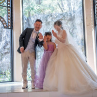 結婚指輪披露