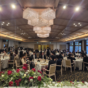 新郎新婦席から見た景色です|743721さんの大國魂神社 結婚式場の写真(2409962)