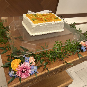 ウェディングケーキと装飾|743746さんのラグナヴェール仙台の写真(2410165)