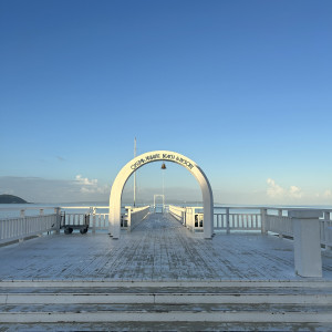 チャペルの目の前にある幸せな鐘です。|743781さんの太陽が彩る自然の教会の写真(2541200)